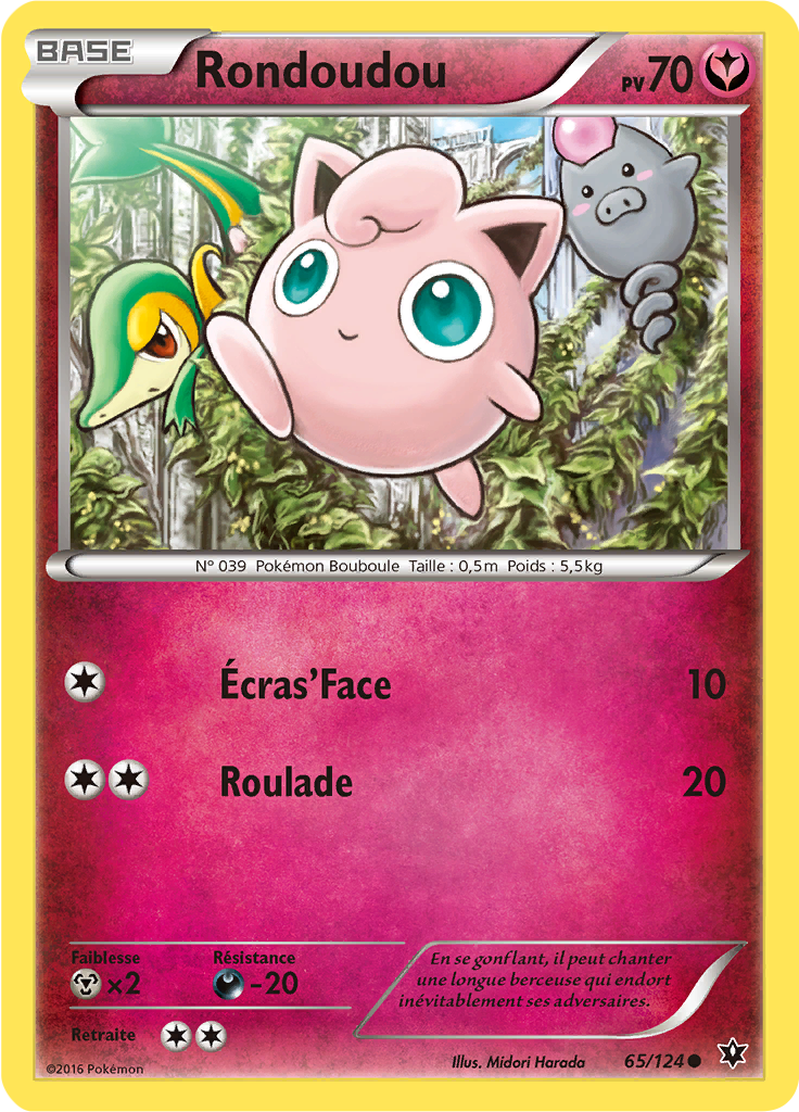 Rondoudou 65/124 – XY Impact des Destins