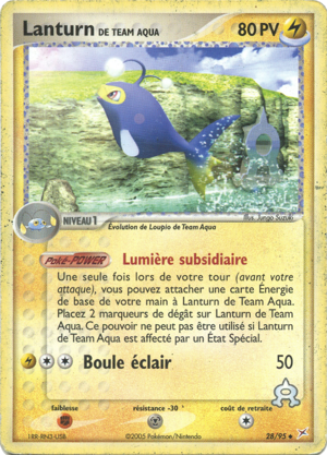 Lanturn de Team Aqua