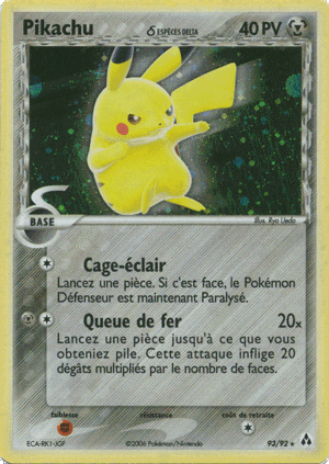 Pikachu δ