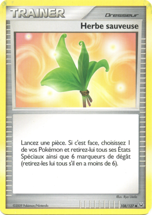 Herbe sauveuse