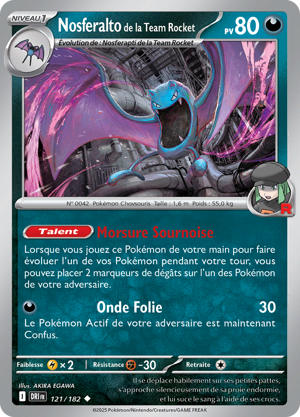 Nosferalto de la Team Rocket