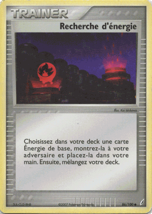 Recherche d'énergie