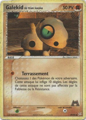 Galekid de Team Magma