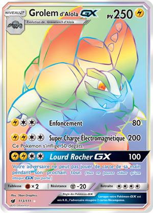 Grolem d'Alola-GX