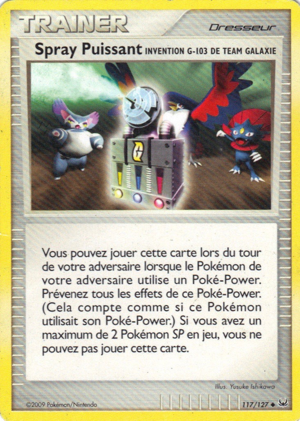 Spray Puissant Invention G-103 de Team Galaxie
