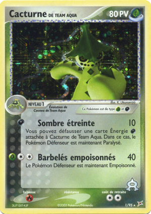 Cacturne de Team Aqua