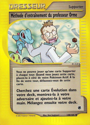 Méthode d'entraînement du professeur Orme