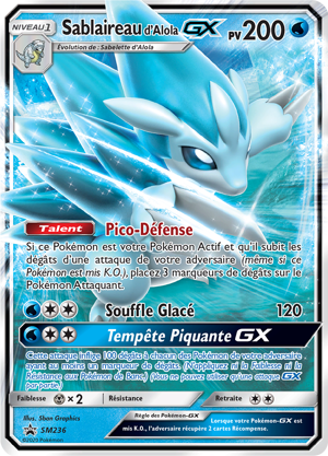 Sablaireau d'Alola-GX