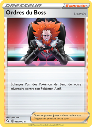 Ordres du Boss