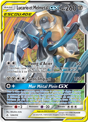 Lucario et Melmetal-GX