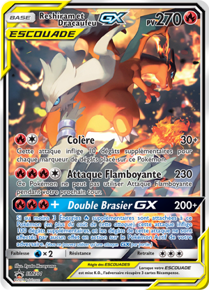 Reshiram et Dracaufeu-GX