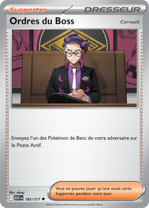Ordres du Boss