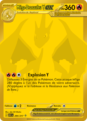 Méga-Dracaufeu Y-ex