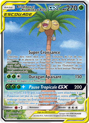 Brindibou et Noadkoko d'Alola-GX