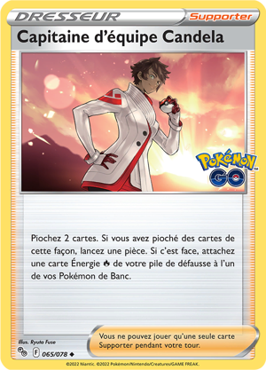 Capitaine d'équipe Candela