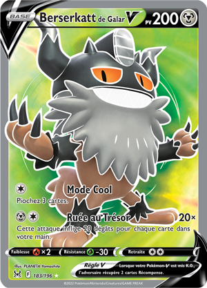 Berserkatt de Galar-V