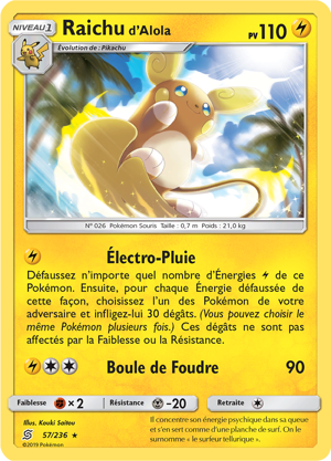 Raichu d'Alola