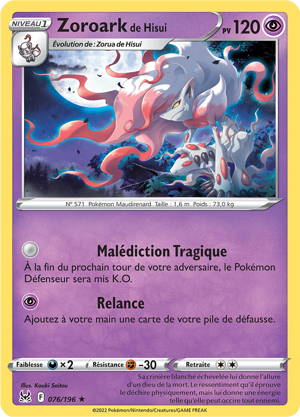 Zoroark de Hisui