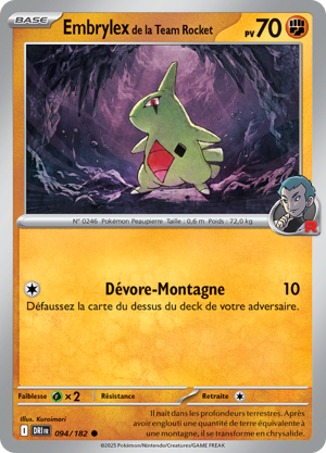 Embrylex de la Team Rocket