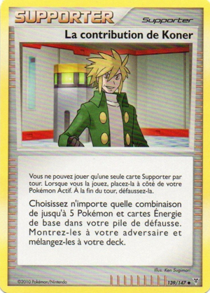 La contribution de Koner