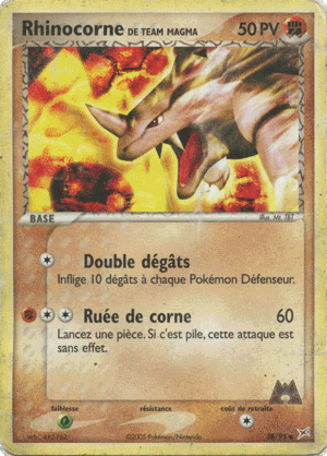 Rhinocorne de Team Magma