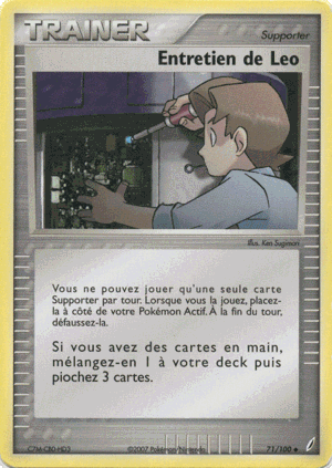 Entretien de Leo