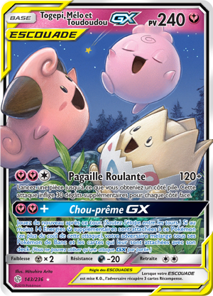 Togepi, Mélo et Toudoudou-GX