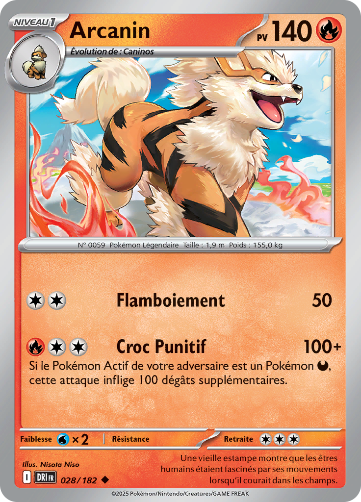 Arcanin 028/182 – Écarlate et Violet Rivalités Destinées