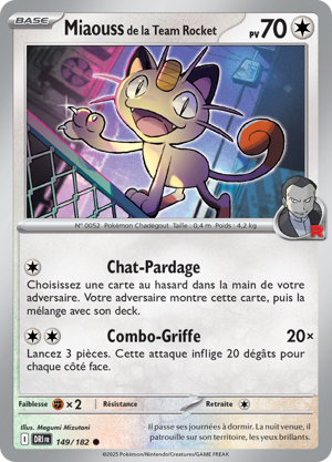 Miaouss de la Team Rocket