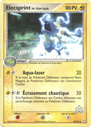 Elecsprint de Team Aqua