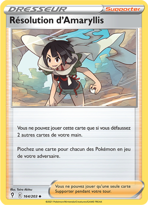 Résolution d'Amaryllis