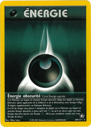 Énergie obscurité