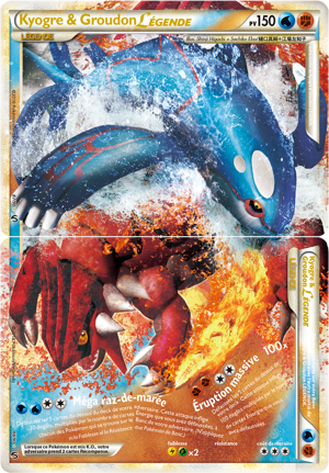 Kyogre & Groudon LÉGENDE
