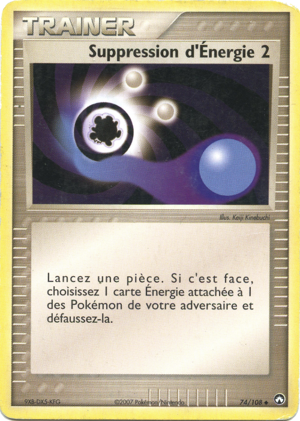 Suppression d'Énergie 2