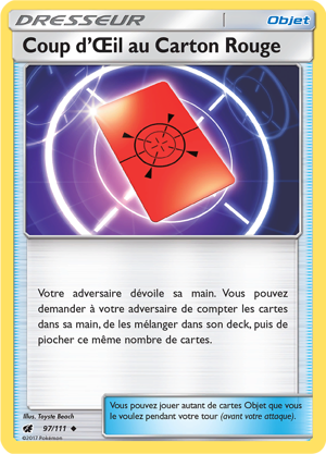 Coup d'Œil au Carton Rouge
