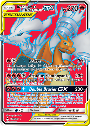 Reshiram et Dracaufeu-GX