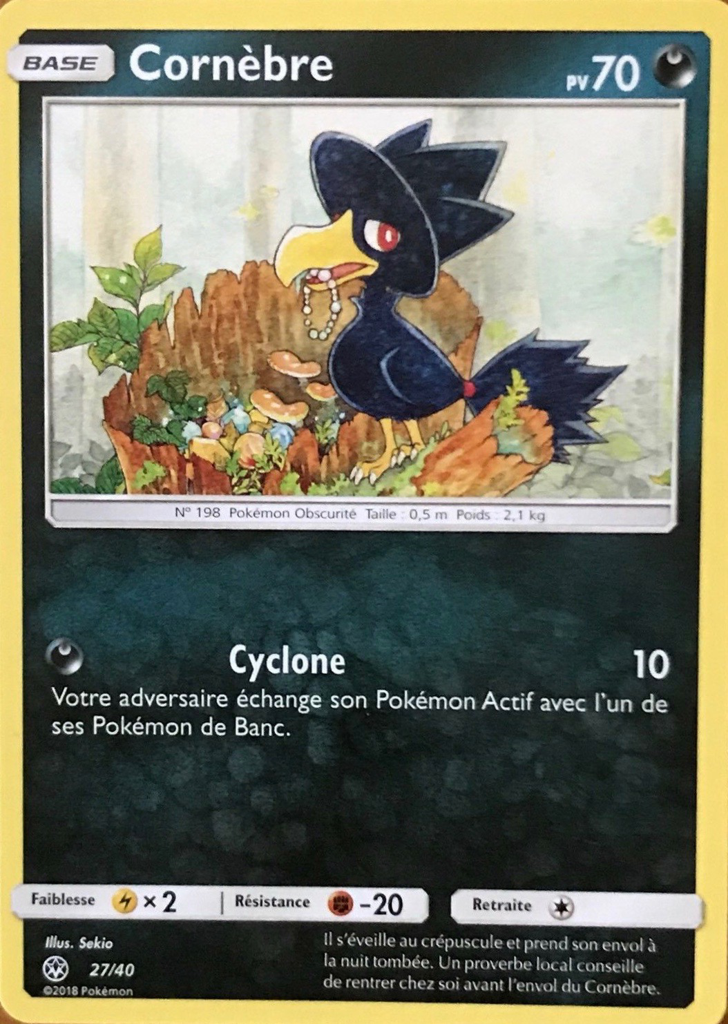 Cornèbre 27/40 – Collection McDonald's 2018 (France)