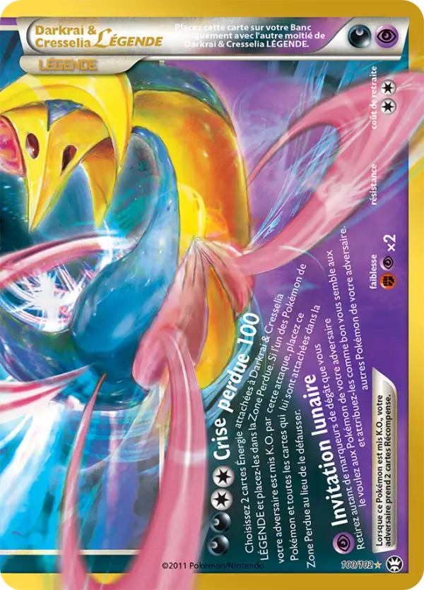 Darkrai & Cresselia LÉGENDE