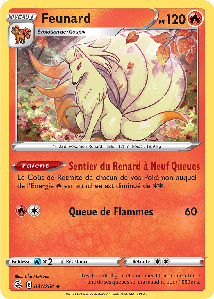 Feunard 031/264 – Épée et Bouclier Poing de Fusion