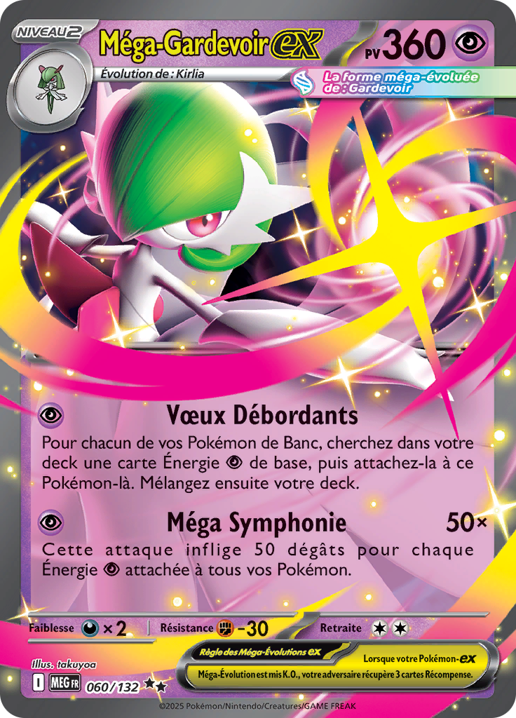 Méga-Gardevoir-ex 060/132 – Méga-Évolution