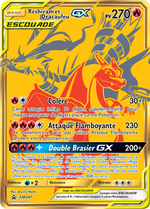 Reshiram et Dracaufeu-GX