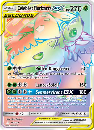 Celebi et Florizarre-GX