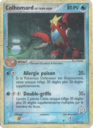Colhomard de Team Aqua
