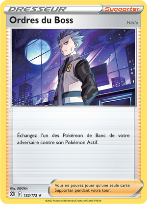 Ordres du Boss