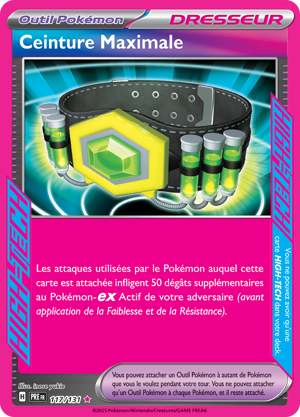 Ceinture Maximale