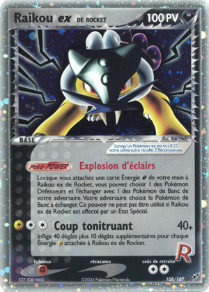 Raikou ex de Rocket