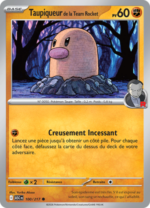 Taupiqueur de la Team Rocket