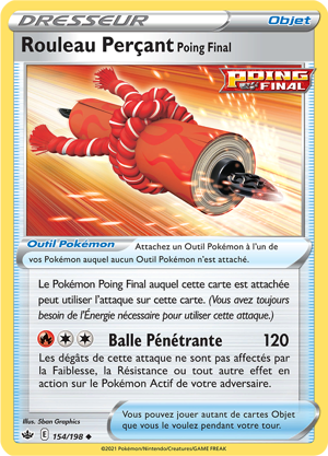 Rouleau Perçant Poing Final