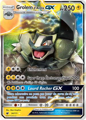 Grolem d'Alola-GX