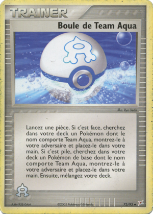 Boule de Team Aqua